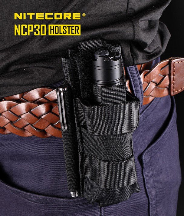 Nitecore Holster For Tactical Flashlight Mh27 / Mh27Uv