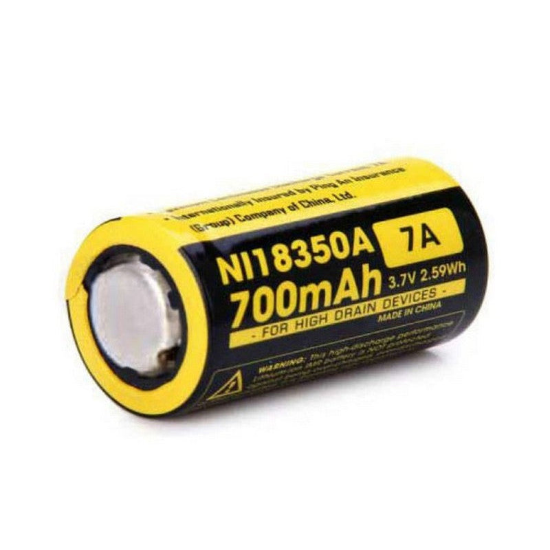 Nitecore Ni18350A Flat Top Battery