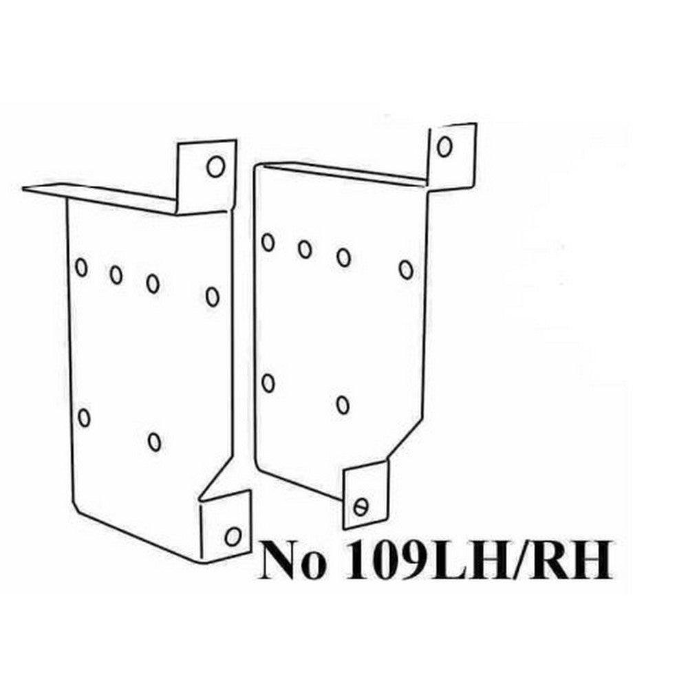 Radio Brackets Mazda 2 / Demio Side Brackets (Suit Oem Panel)