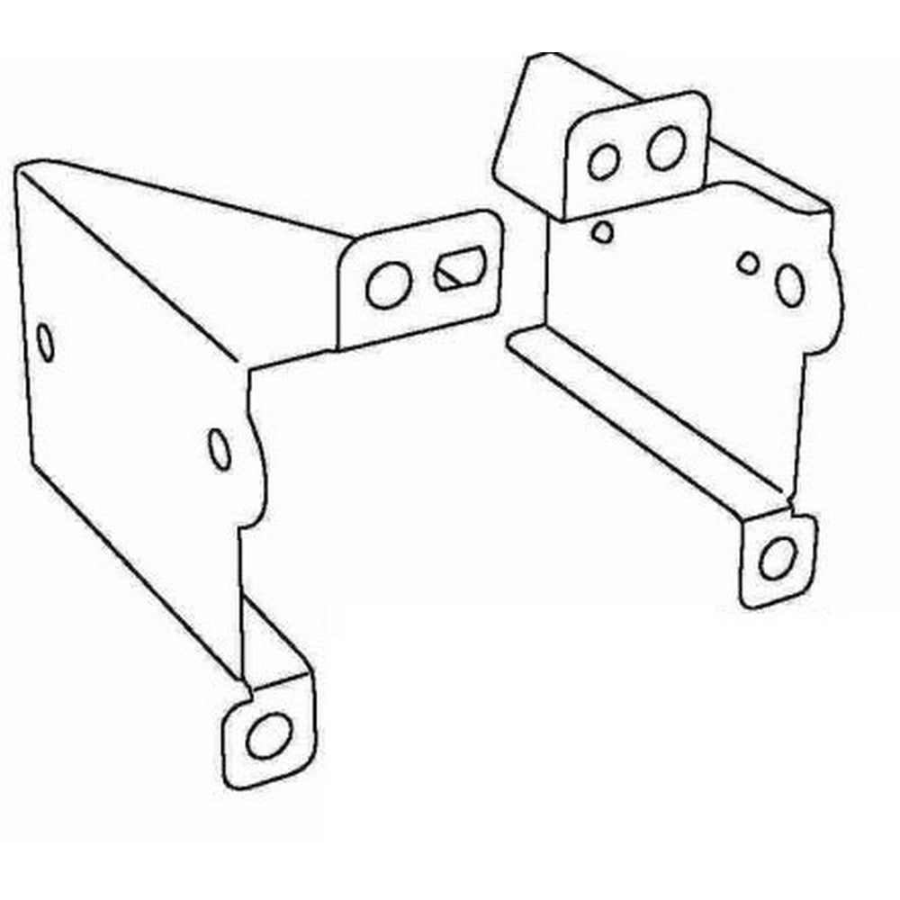 Radio Brackets Toyota Prius Nhw1# 1998>00  Side Brackets