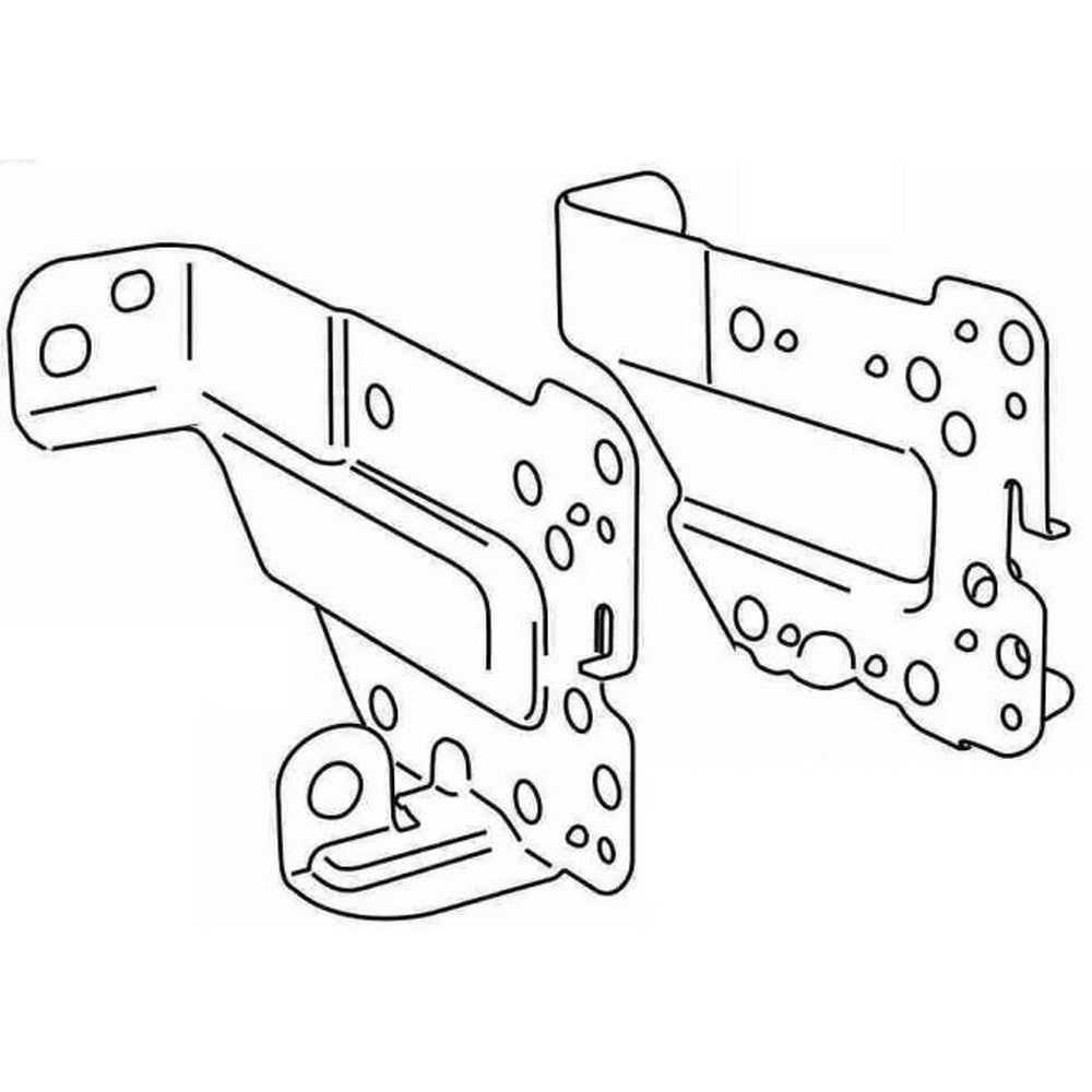 Radio Brackets Toyota Ractis Ncp100  2005 To 2010 Radio Brackets