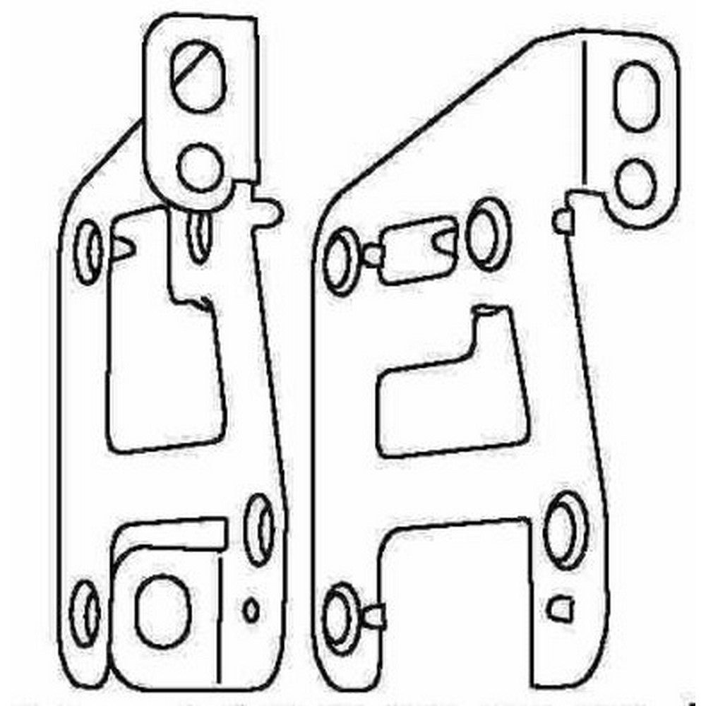 Radio Brackets Surf / Hilux / Ym5 / 60 1985-89 Side Brackets