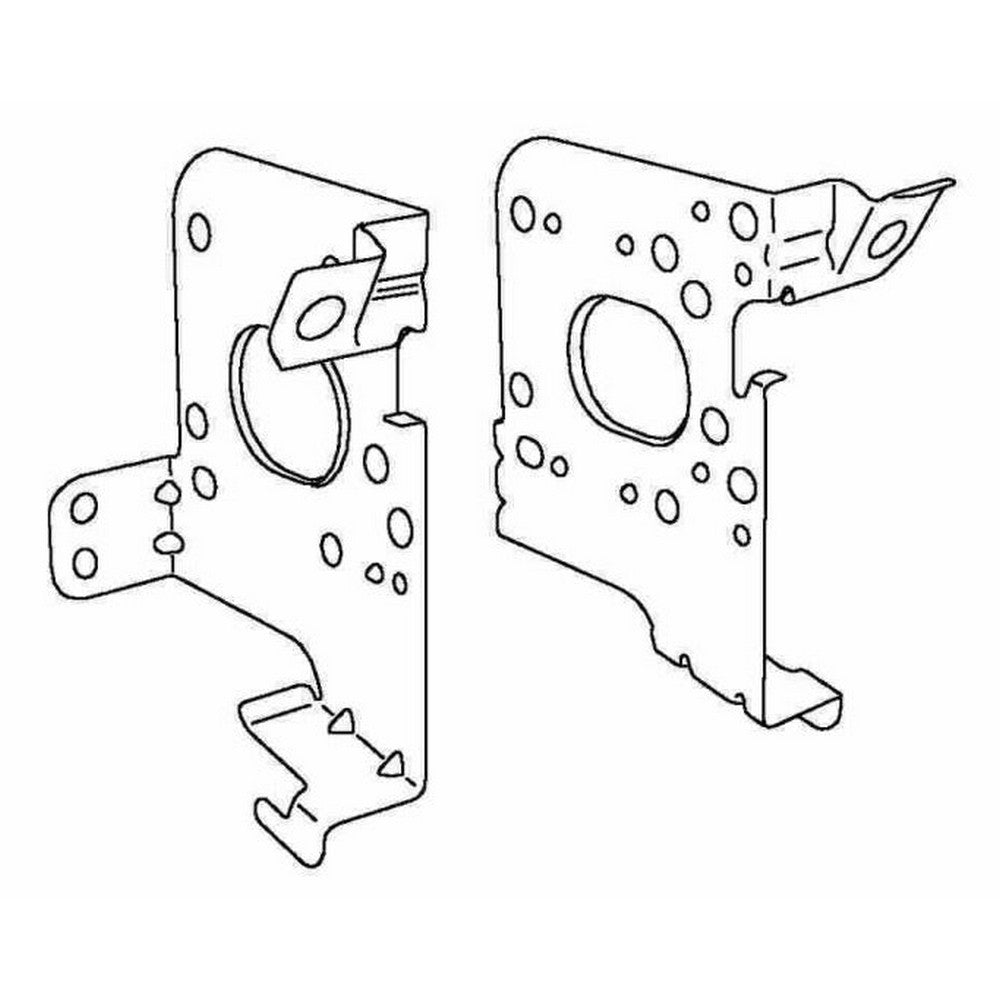 Radio Brackets Toyota Ist 2001 - 2006 Ncp6# Side Brackets