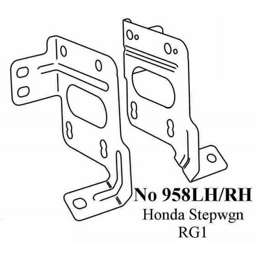 Radio Brackets Honda Stepwagon Side Brackets