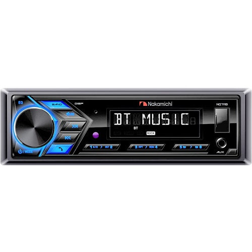 Nakamichi Car Stereo Head Unit 1 Din Usb, Bluetooth Mechless