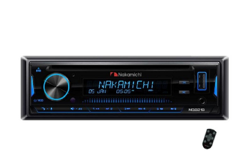 Nakamichi Car Stereo Head Unit 1 Din Cd, Tuner, Bluetooth