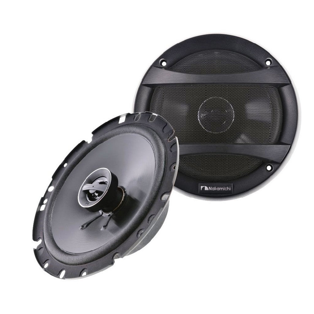 Nakamichi 6.5" 2 Way Coaxial Speakers Pair 260W