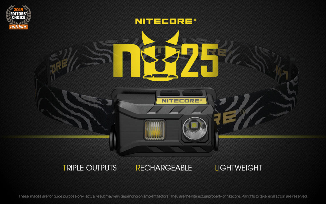 Nitecore Usb Rechargeable Led Headlamp Black