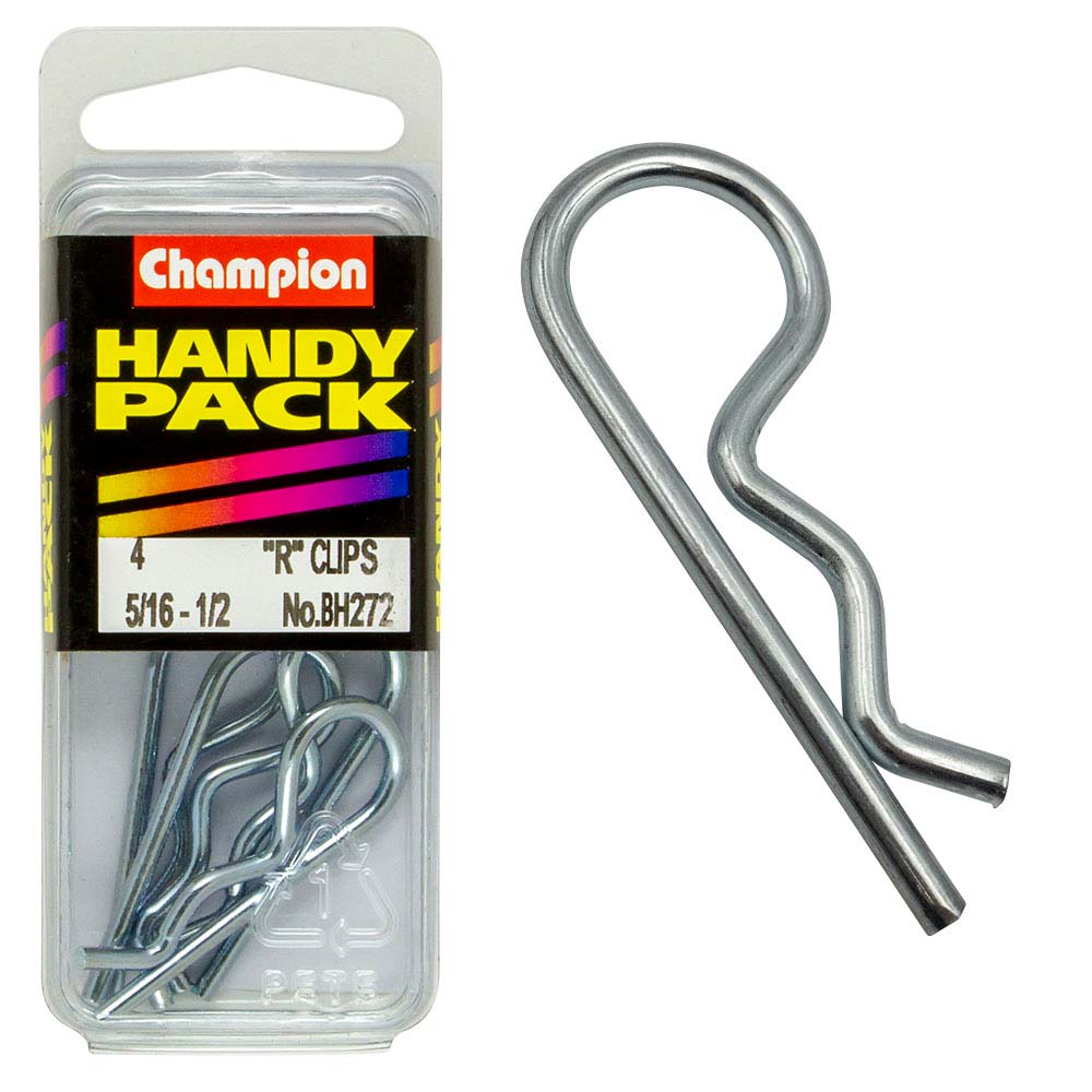 Champion 5/16In - 1/2In Shaft R-Clips