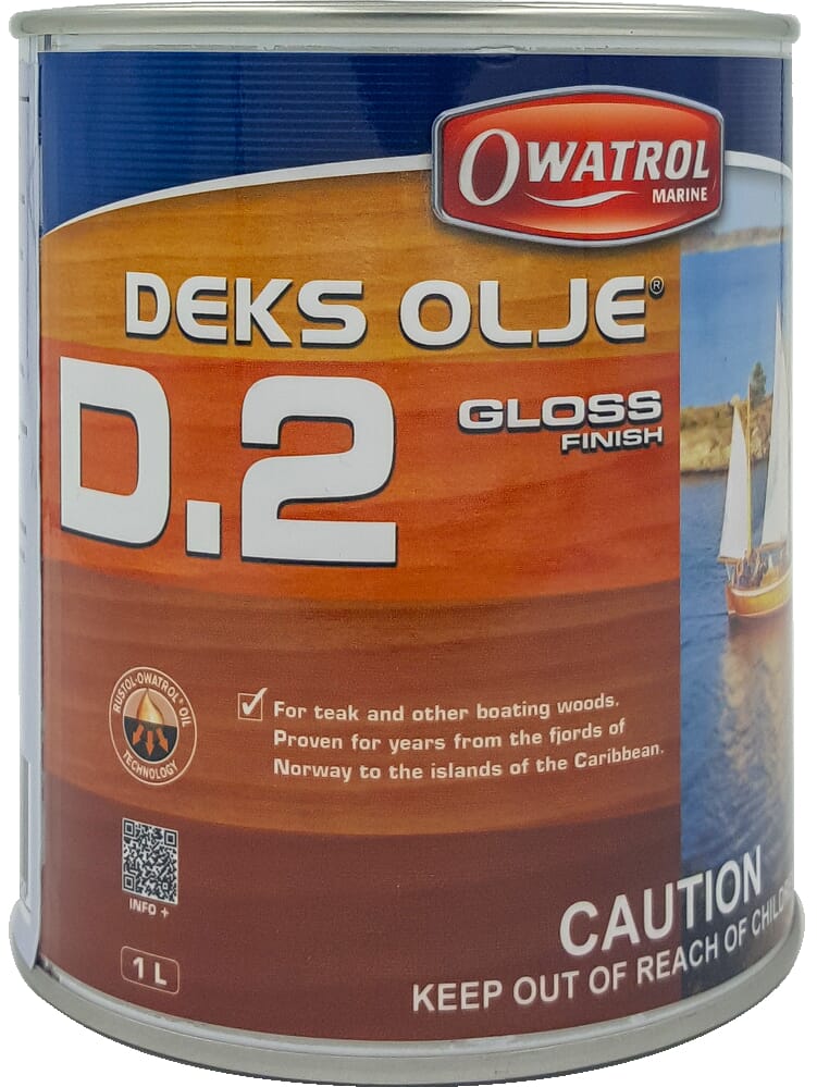 Owatrol Deks Olje #2 Gloss Top Coat 1L