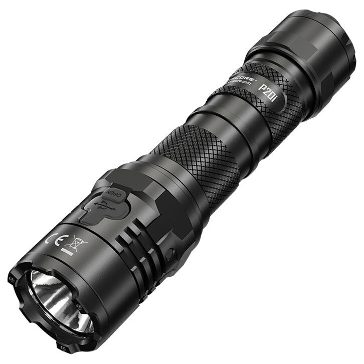 Nitecore Rechargeable Tactical Led Flashlight With Ceramic-Tipped Strike Bezel