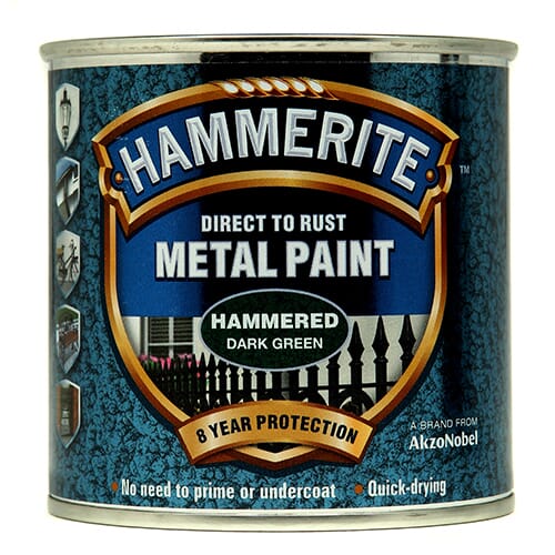 Hammerite Hammered 250Ml Dark Green