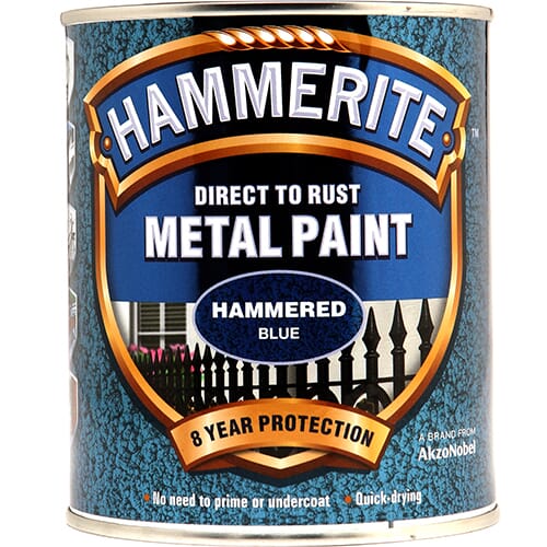 Hammerite Hammered 750Ml Blue
