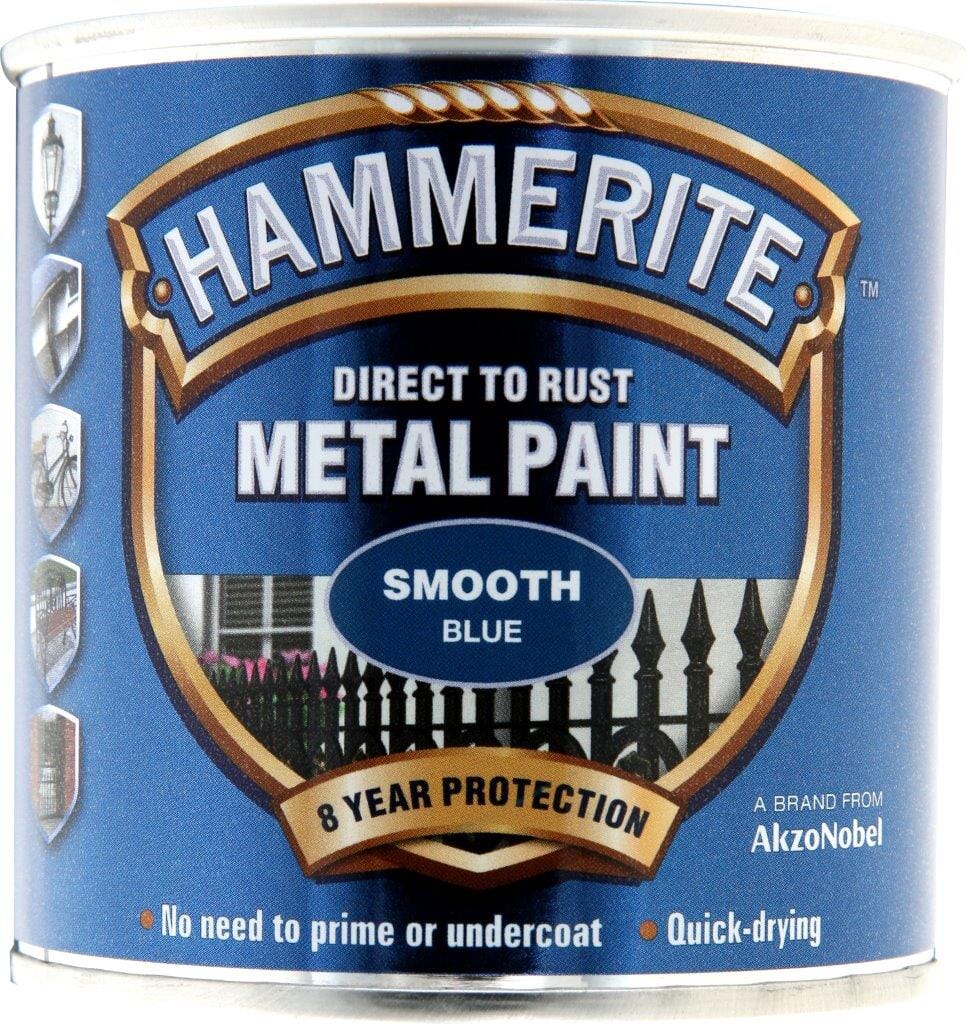 Hammerite Smooth 250Ml Blue