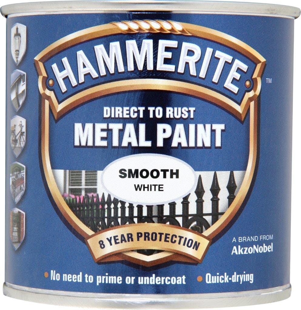 Hammerite Smooth 250Ml White