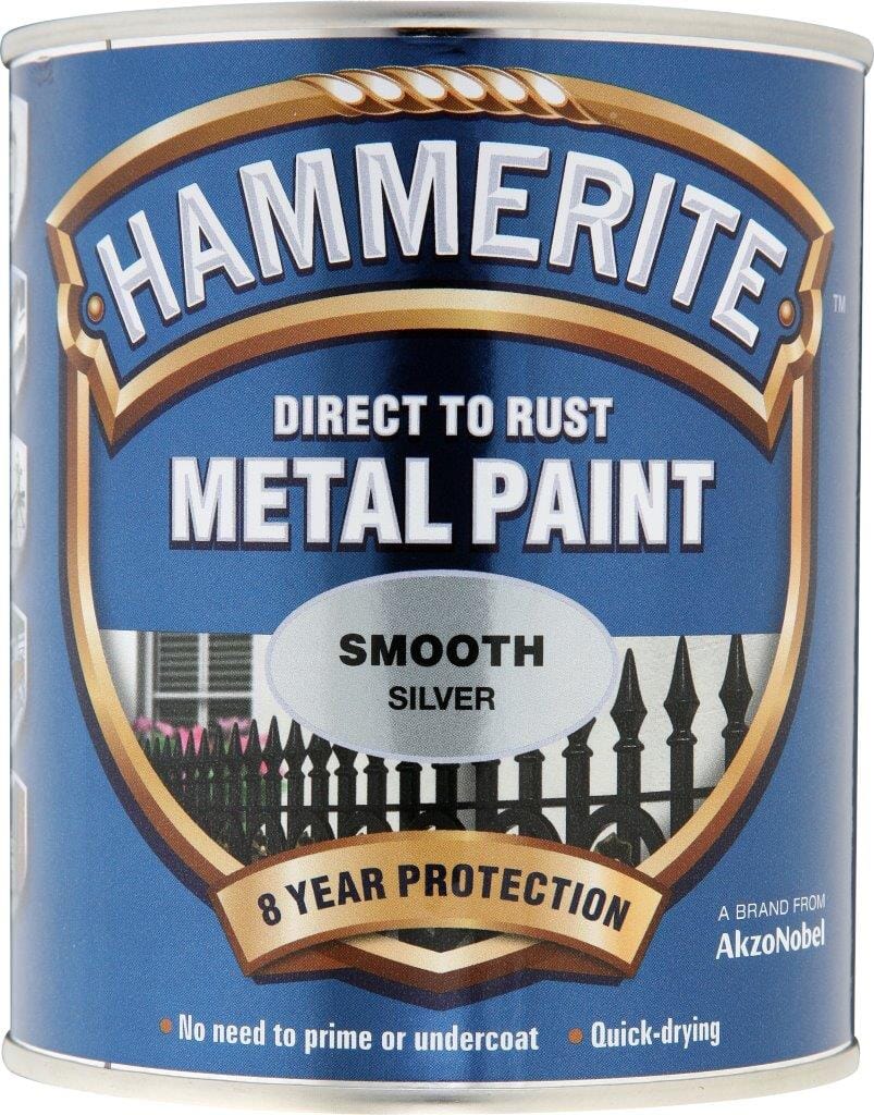 Hammerite Smooth 750Ml Silver