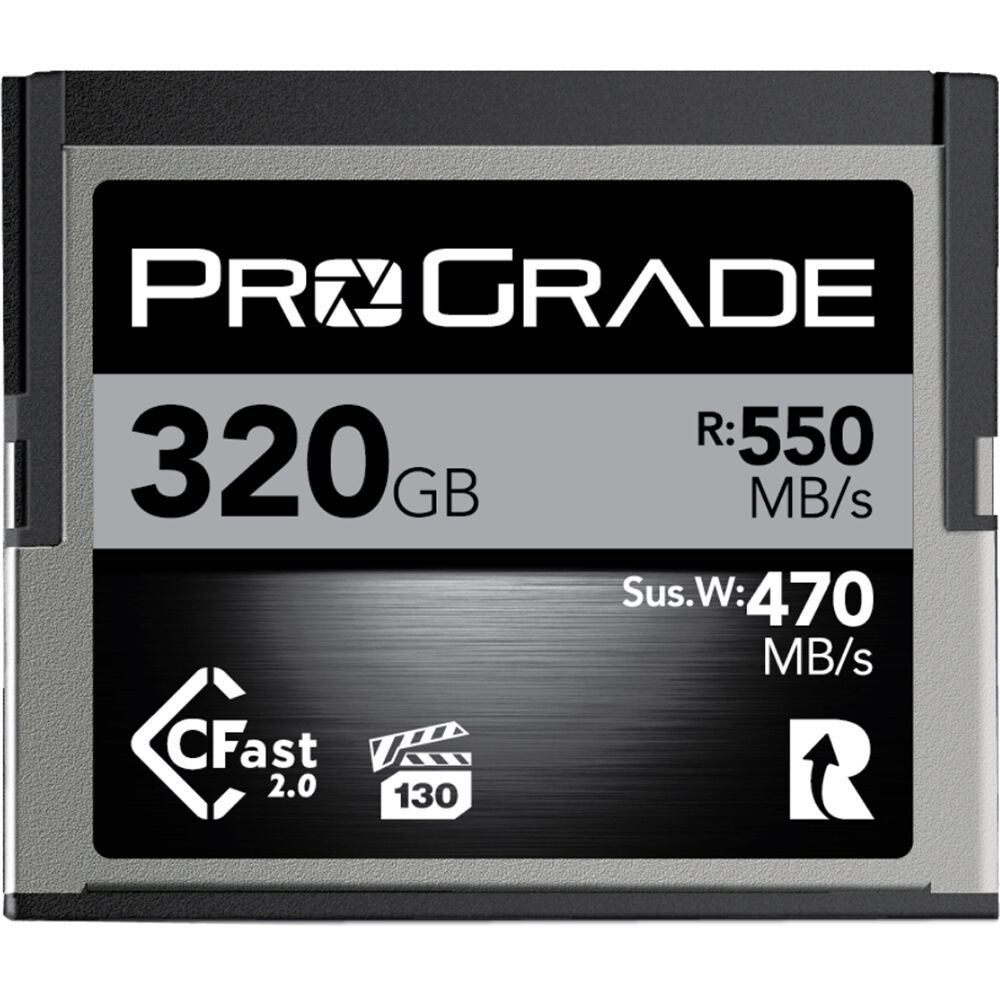 Prograde Digital Cfast Cobalt 320Gb R550Mb/S W470Mb/S