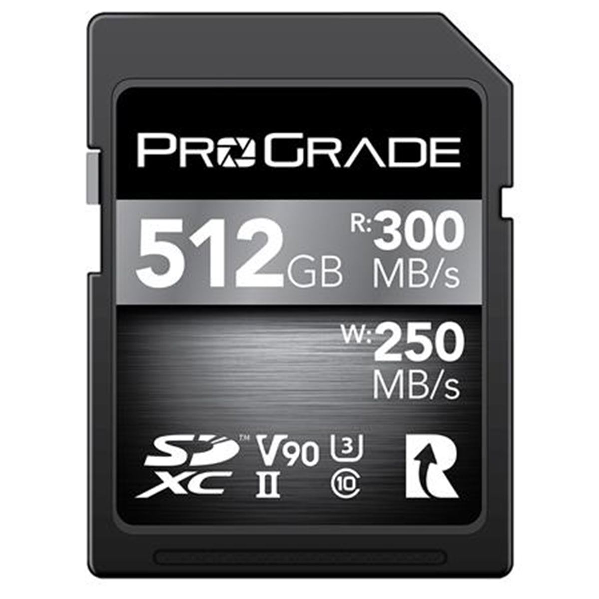 Prograde Digital Sdxc Cobalt Uhs-Ii 512Gb R300Mb/S W250Mb/S V90