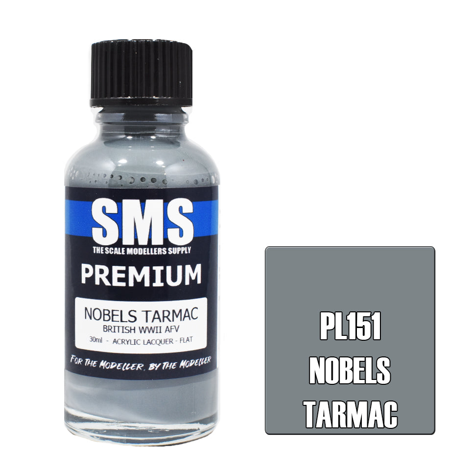 Air Brush Paint 30Ml Premium Nobels Tarmac Acrylic Lacquer Scale Modellers Supply