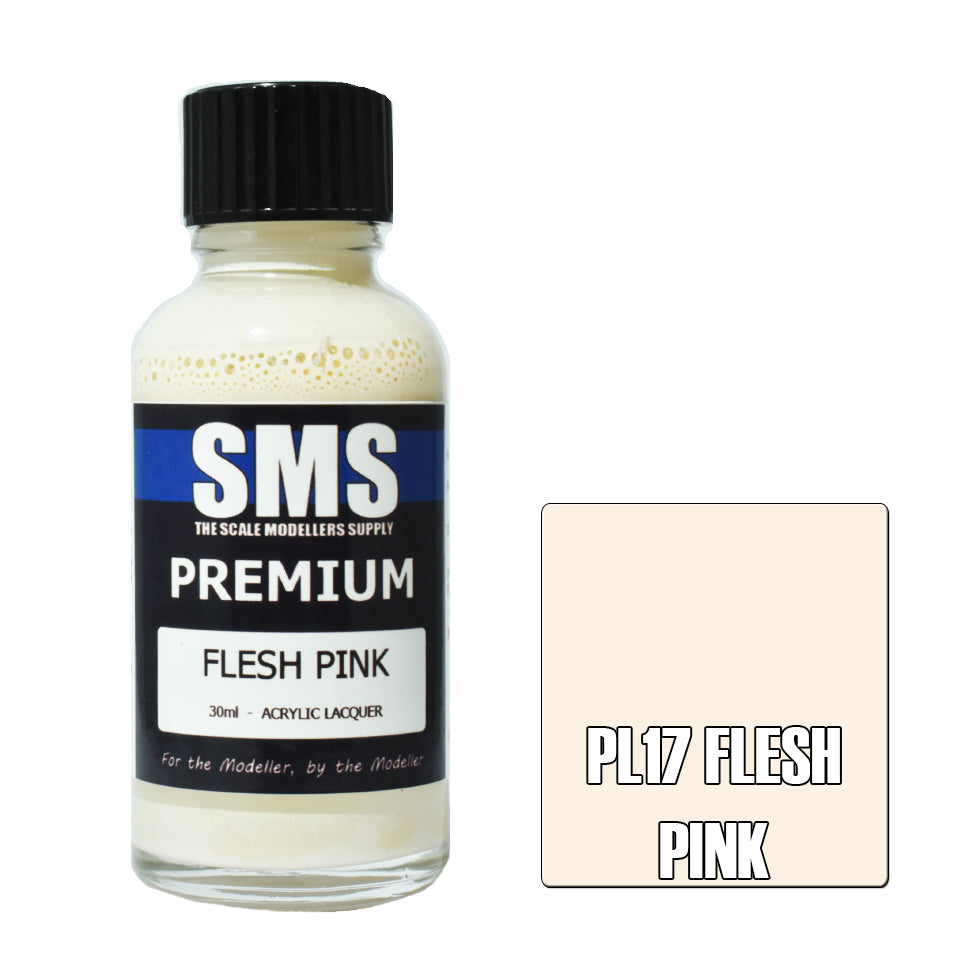 Airbrush Paint 30Ml Premium Flesh Pink  Acrylic Lacquer Scale Modellers Supply