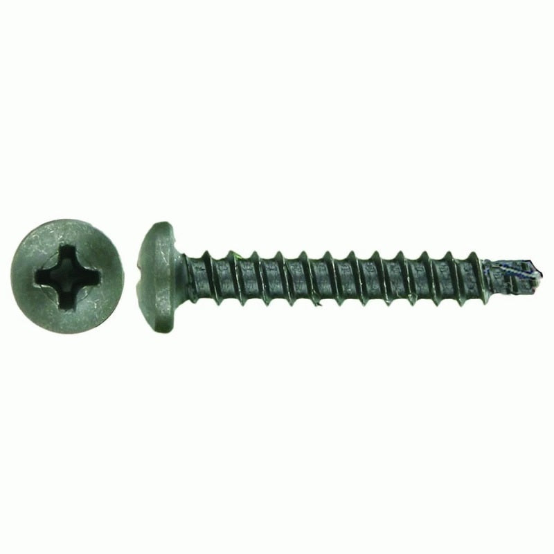 Install Bay Screw Philips Pan Head Tek #8 1" - Per 500