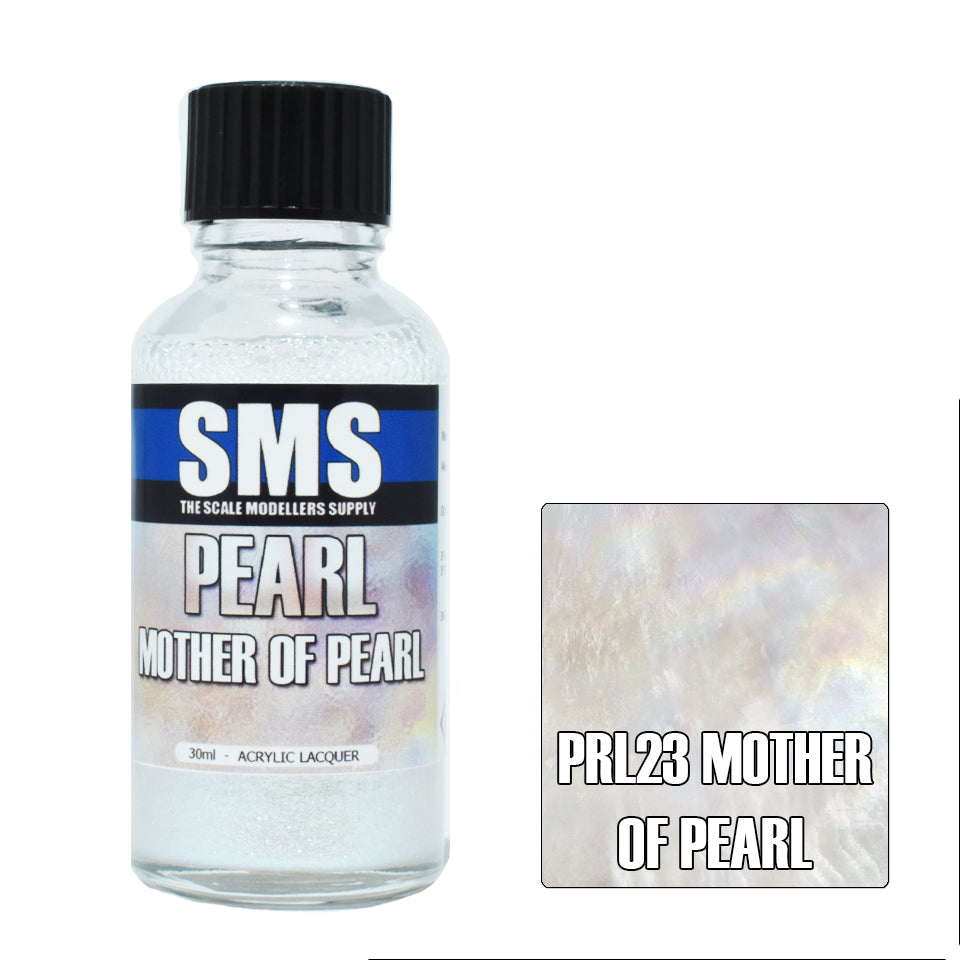 Airbrush Paint 30Ml Pearl Mother Of Pearl Acrylic Lacquer Scale Modellers Supply