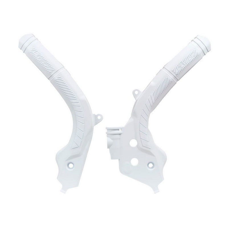 Frame Guards Bi-Material Frame Protection With Injected Rubber White