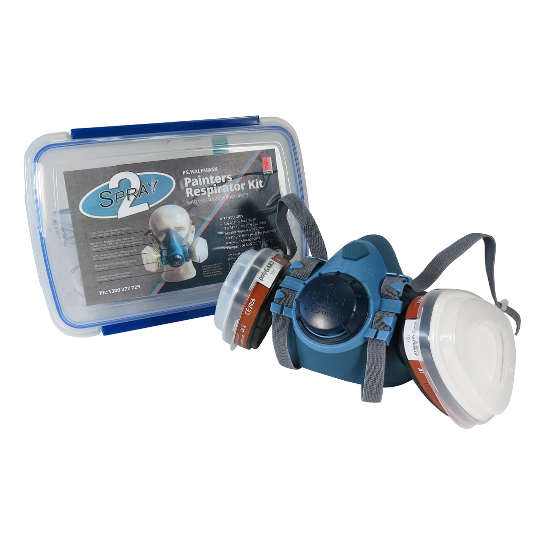 Iwata 2Spray Halfmask Painting / Spray Painting Respirator Kit