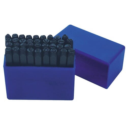 Amf Punch Ampro Letter Punch Set 4Mm 27Pc