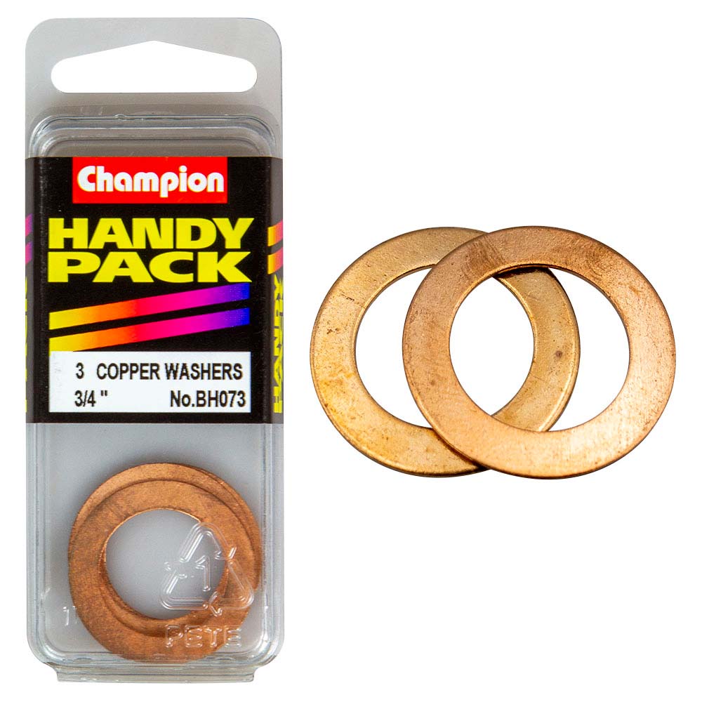 Champion 3/4In X 1-1/8 Copper Washer 20G