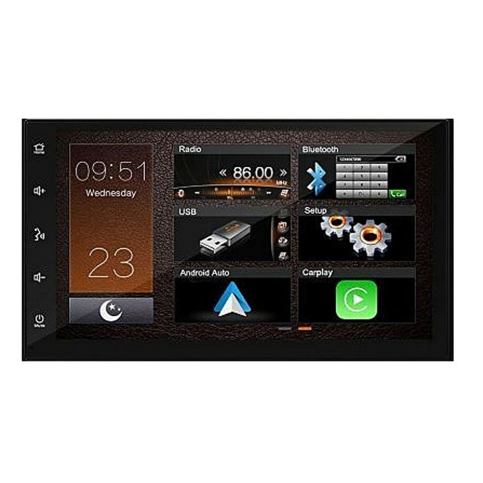 Mongoose 7" Universal Multimedia Car Audio For Smartphone