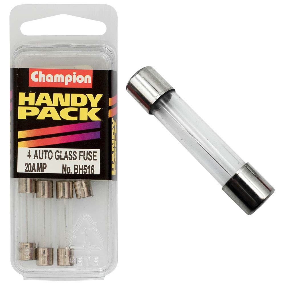 Champion 3Ag - 20Amp Glass Fuse