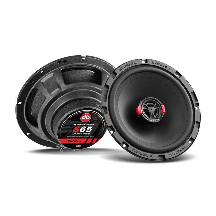 Db Drive 6.5" Speakers 65W Rms Pair Speed Series Coaxial