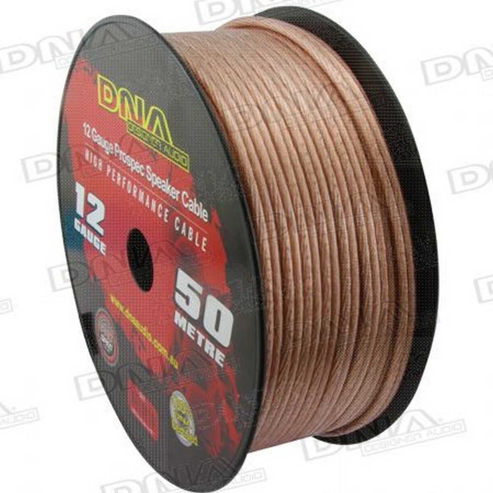 Dna Cable 12 Gauge Speaker Cable Translucent 50Mtr