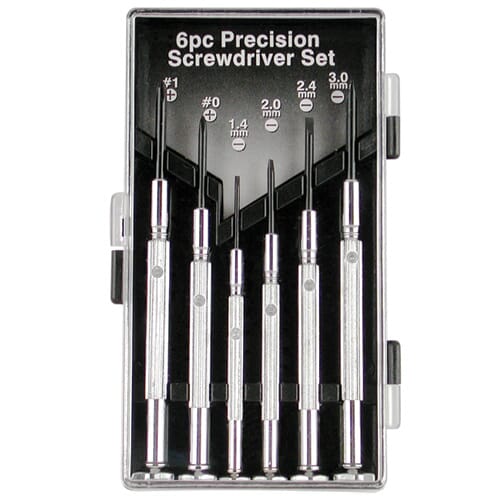 Ampro Precision Screwdriver Set 6Pc