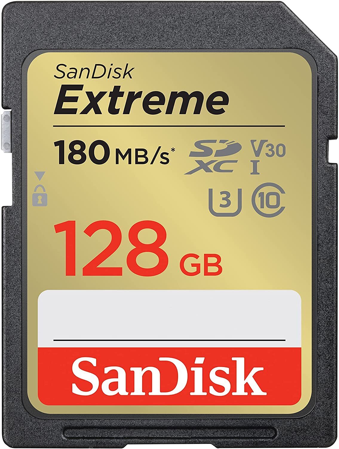 Sandisk Extreme Sdxc 256Gb Up To 180Mb/S Sd Card Class 10 V30 Uhs-I