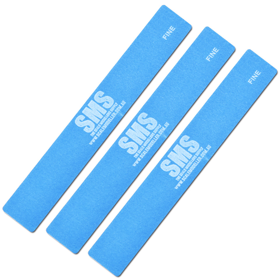 Scale Modellers Supply Sanding Sticks 3Pc (Fine)