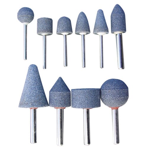 Ampro Mounted Grinding Stone Set 10Pc (For A3026)