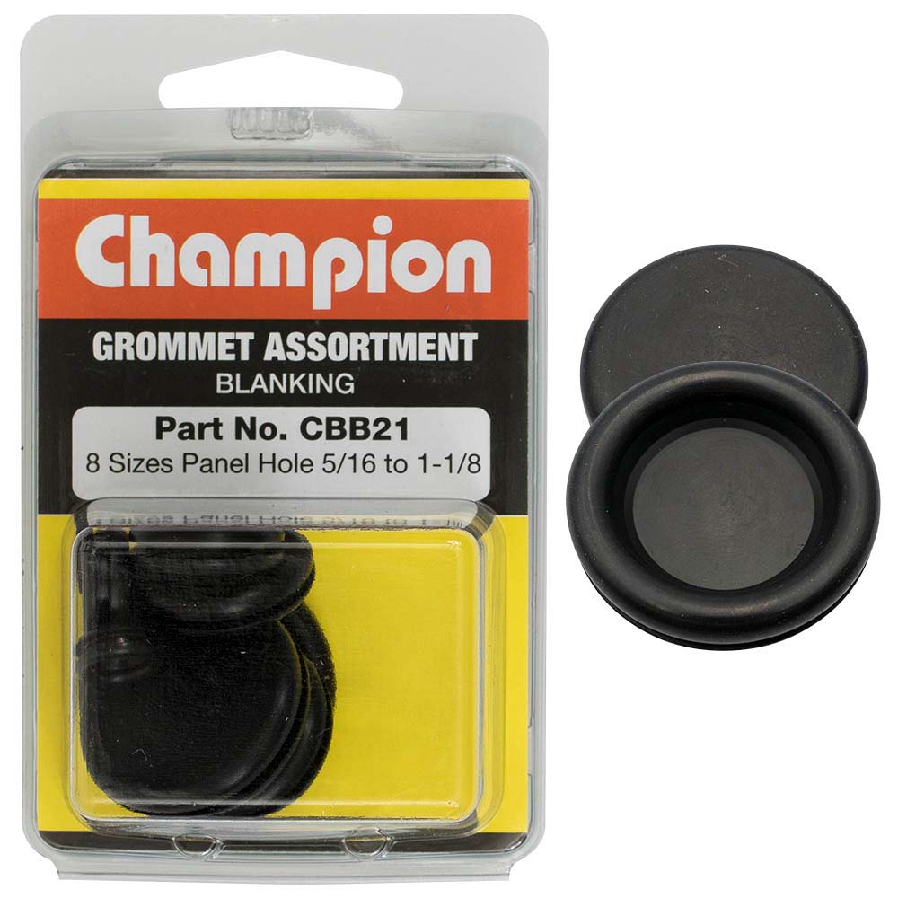 Champion 8Pc Imperial Blanking Grommet Assortment