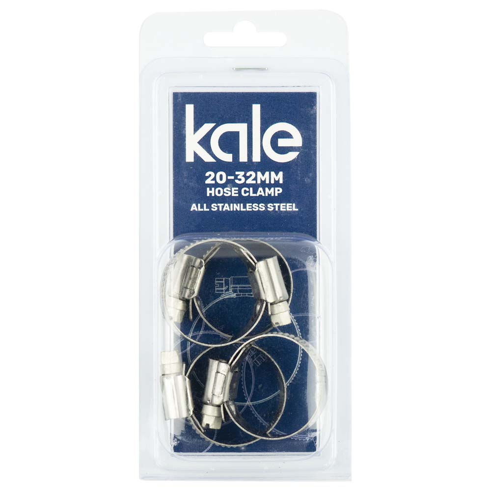 Kale Wd12 20-32Mm W3-R (4Pk) - All Stainless