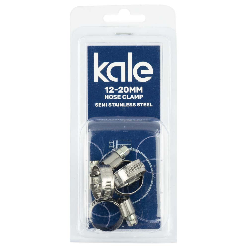 Kale Wd9 12-20Mm W2-R (4Pk) - Semi Stainless