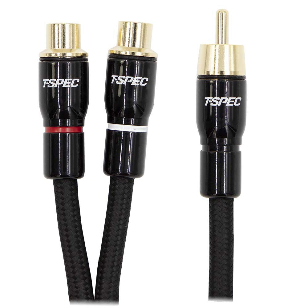 T-Spec By Metra V16 Series Rca Cable 1 Male To 2 Females