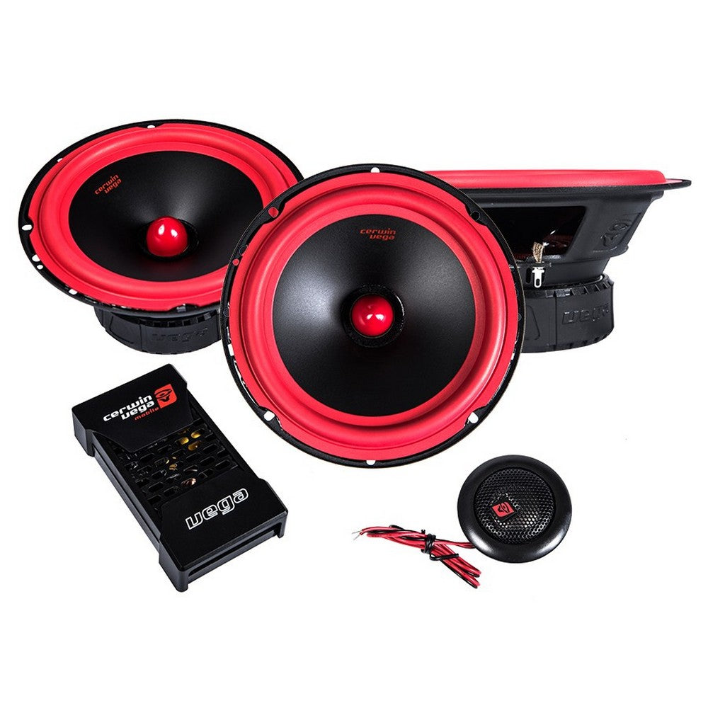 Cerwin Vega 6.5" Component Speakers 400W Pair Vega Series 2 Way
