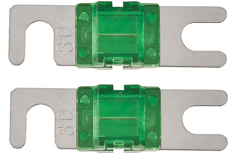 Mini Anl Fuses 30 Amp Fuse- 2Pk T-Spec