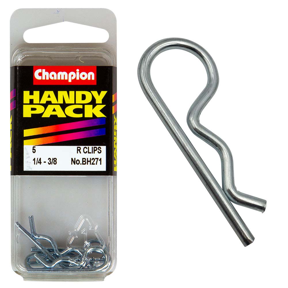 Champion 1/4In - 3/8In Shaft R-Clips