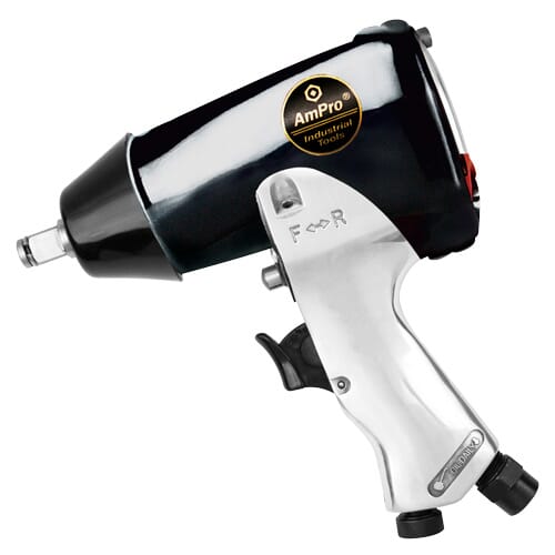 Ampro A3641 Air Impact Wrench 1/2"Dr