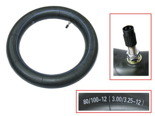 Tube Heavy Duty Tyre Tech 80/100-12  3.00-3.25-12 3Mm Thickness