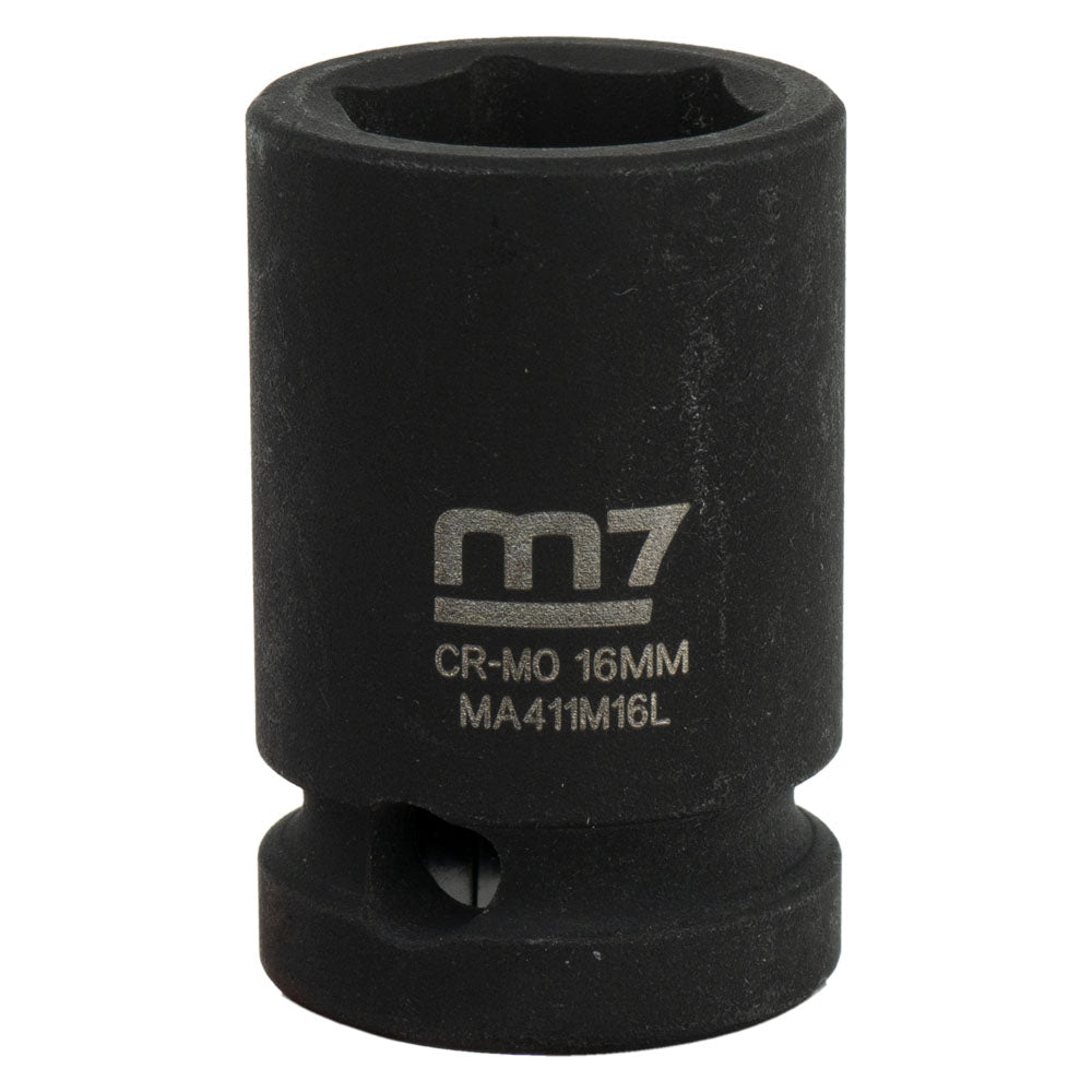 M7 Impact Socket 1/2In Dr. 16Mm