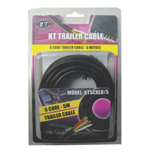 Kt Trailer Cable 5 Core-7/.32 X 5M (4Amp)