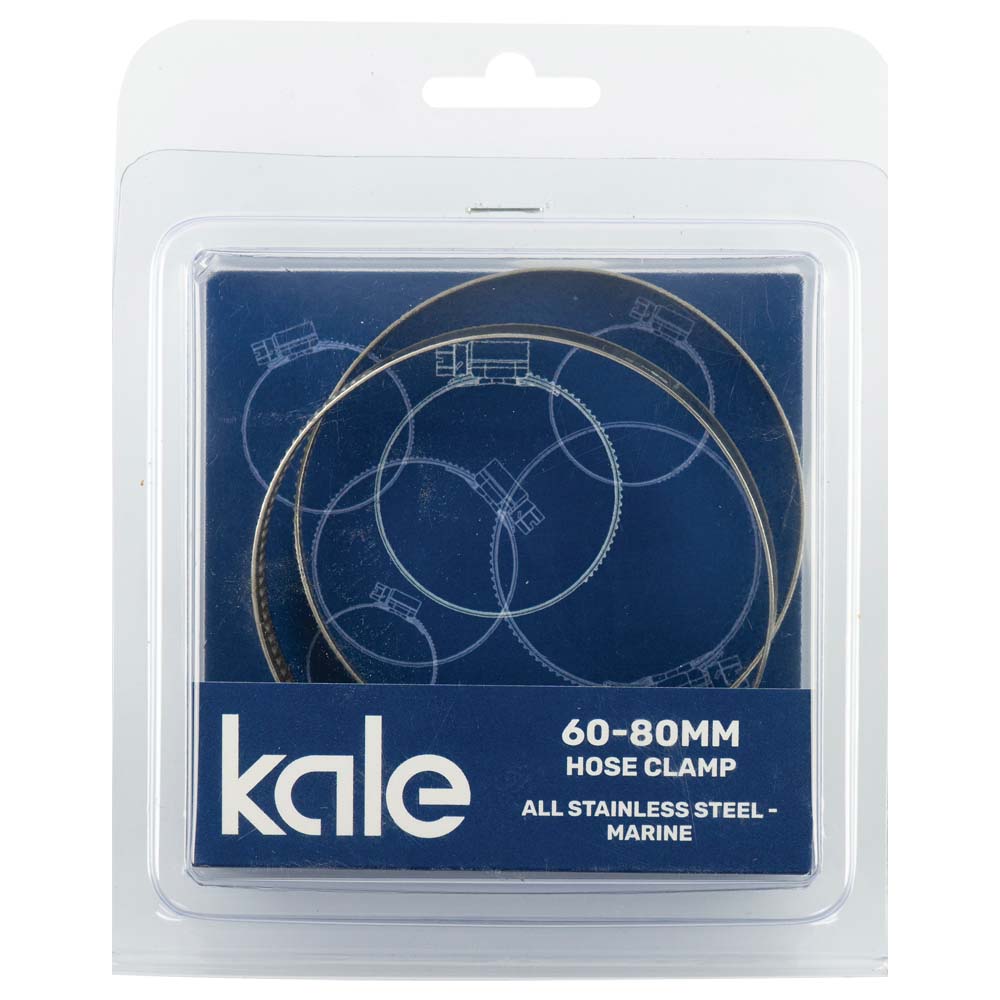 Kale Wd12 60-80Mm W4-R (2Pk) - All Stainless Marine